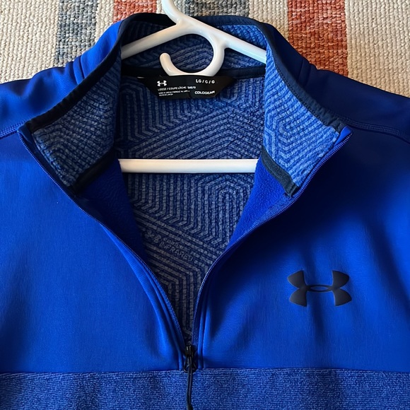 Under Armour 1/2 Zip Fleece Pullover - Coldgear - Picture 3 of 3